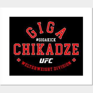 Giga Chikadze Welterweight Division Posters and Art